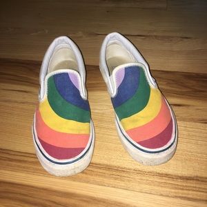 Rainbow Slip On Vans